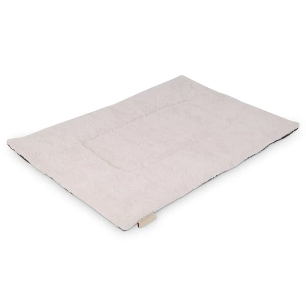 Wolters Reisedecke Mit Schaffell-Imitation Braun 100x75cm – Bild 3