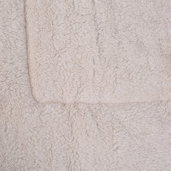 Wolters Reisedecke Mit Schaffell-Imitation Braun 100x75cm – Bild 2