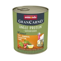 Animonda GranCarno Superfoods Pute + Mangold + Hagebutte + Leinöl