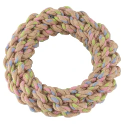 Beco Pets Hundespielzeug Hanf Ring Ø 17 Cm