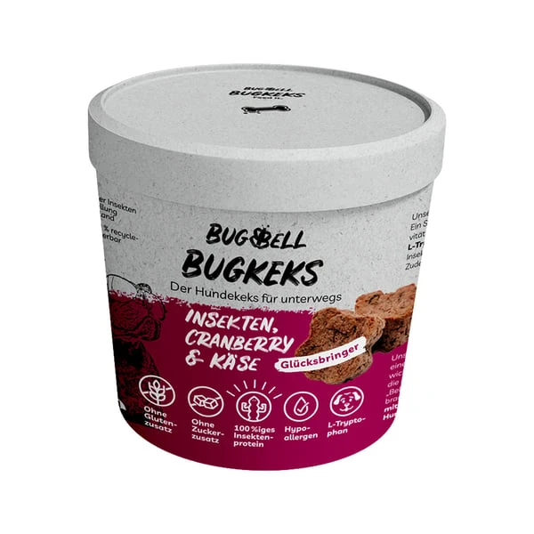 BugKeks Adult Rot Cranberry & Käse