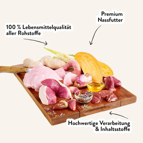 Dogs'n Tiger Gaumenfreude Nassfutter Geflügel Mit Süßkartoffel – Bild 3