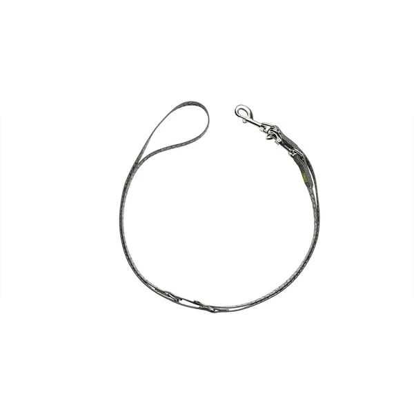 Hunter Verstellbare Führleine Convenience Reflect Grau Leopard