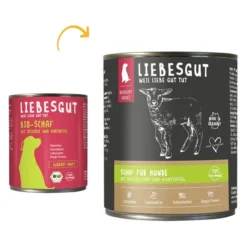 Liebesgut Adult Hund Mit Schaf, Sellerie Und Kartoffeln