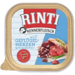 Rinti Kennerfleisch Mit Geflügelherzen