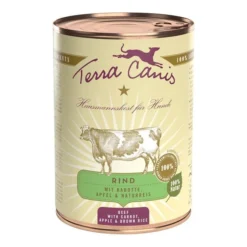 Terra Canis CLASSIC - Rind Mit Karotte, Apfel Und Naturreis