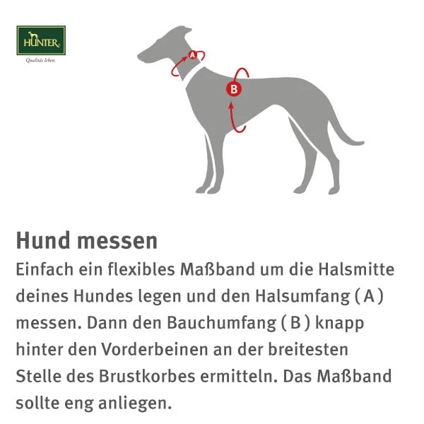 Hunter Neopren Geschirr Dunkelbraun/karamell – Bild 2